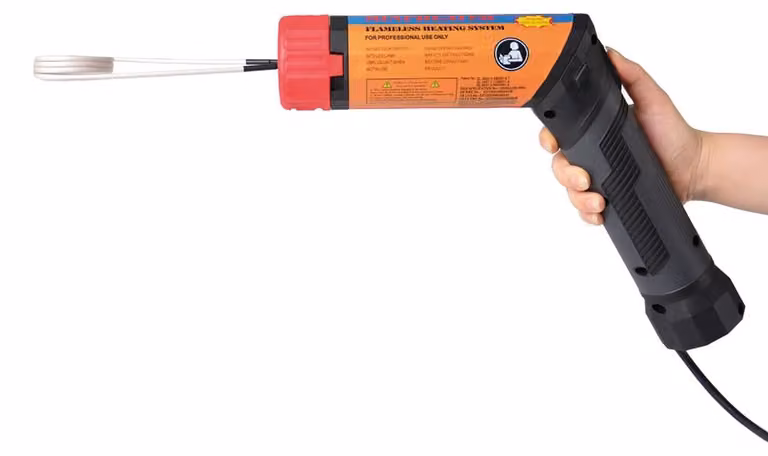 Riscaldatore a induzione portatile da 1100 W - Riscaldamento a induzione magnetica - Temperatura: 800°C - 8 bobine - Utensile per la riparazione di automobili