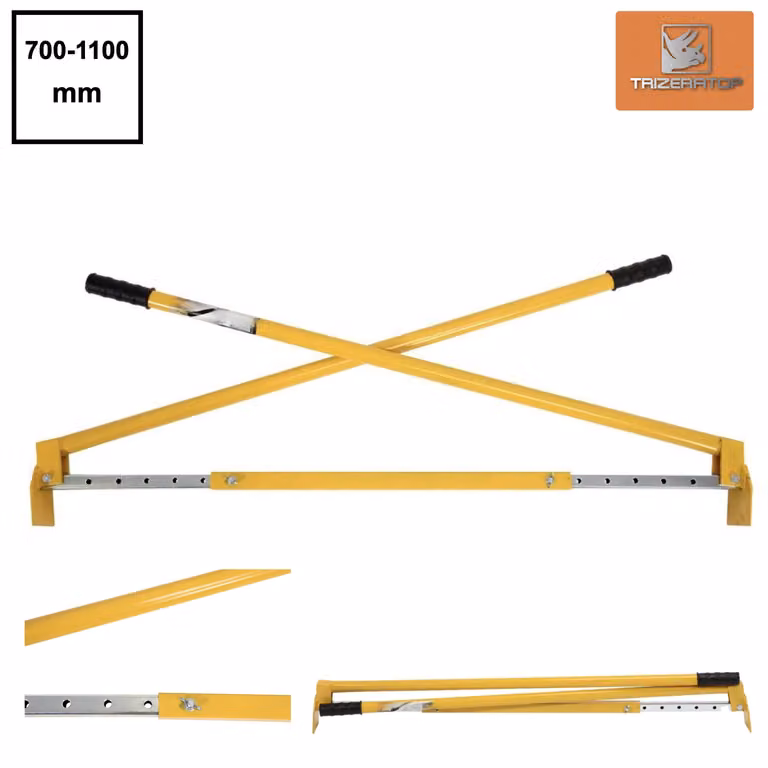 Porta mattoni, pinza per mattoni, pinza per mattoni, porta mattoni in clinker 700 - 1100 mm
