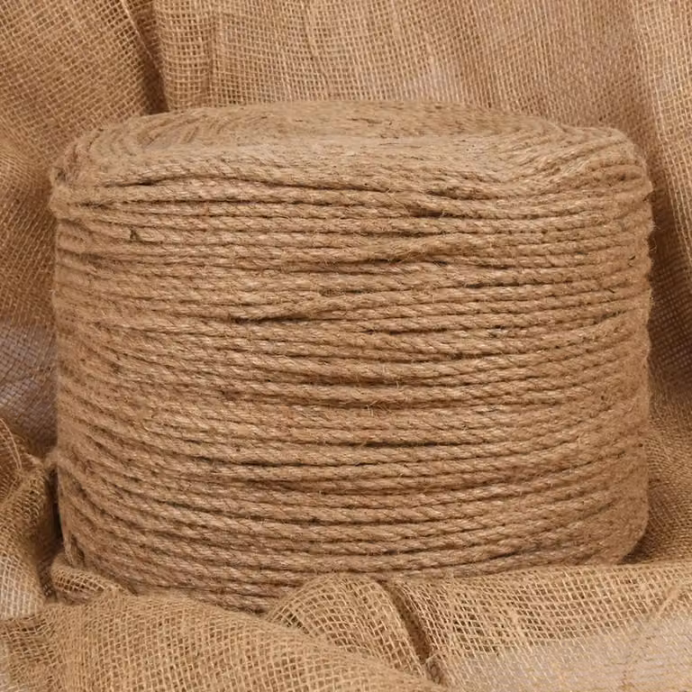 Corda in juta vidaXL beige lunga 50 m spessore 8 mm