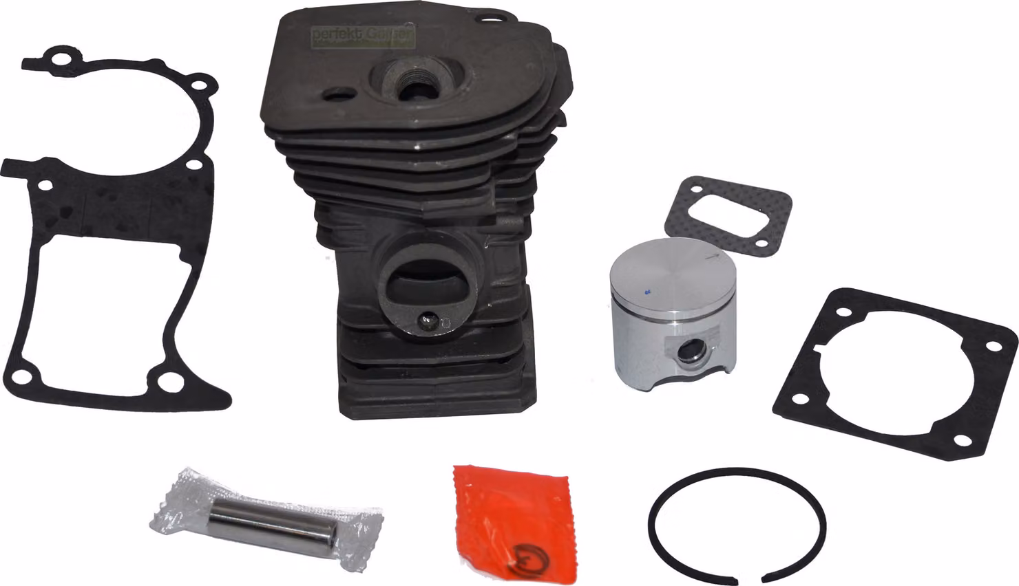 cilindro da 42 mm, pistone e guarnizioni per motosega Jonsered CS2145 / 2145