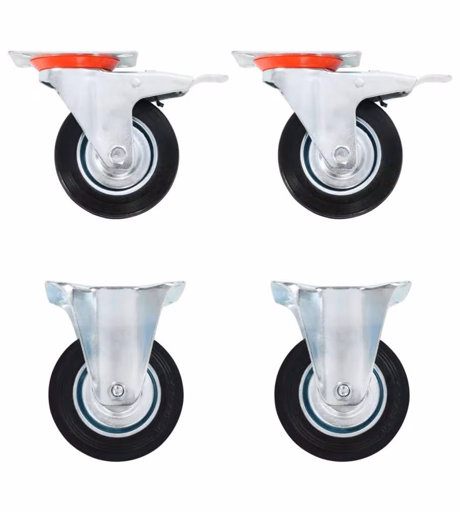 Rotelle 4 pz 100 mm 143462