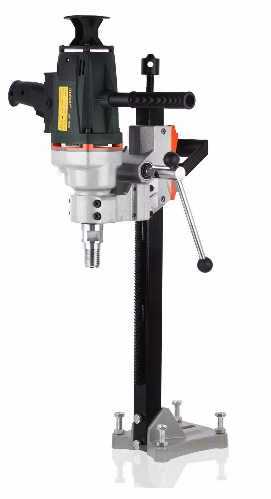 Trapano a nucleo elettrico - Potenza 2300 W - Diametro del nucleo 180 mm - Per metallo - Trapano a percussione - Adatto per cemento e asfalto