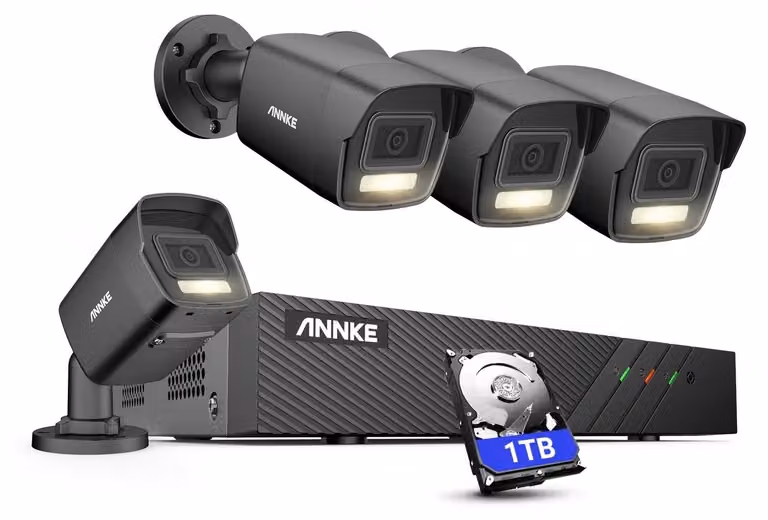 Kit di telecamere di sicurezza - Sistema di videosorveglianza - Telecamera di sicurezza - Telecamera IP - Kit di sicurezza wireless