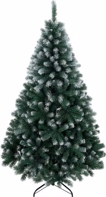 HOMCOM Albero di Natale 180 cm con 700 Rami Ignifughi e Base Pieghevole in Acciaio, Facile Montaggio, Verde   Aosom Italy