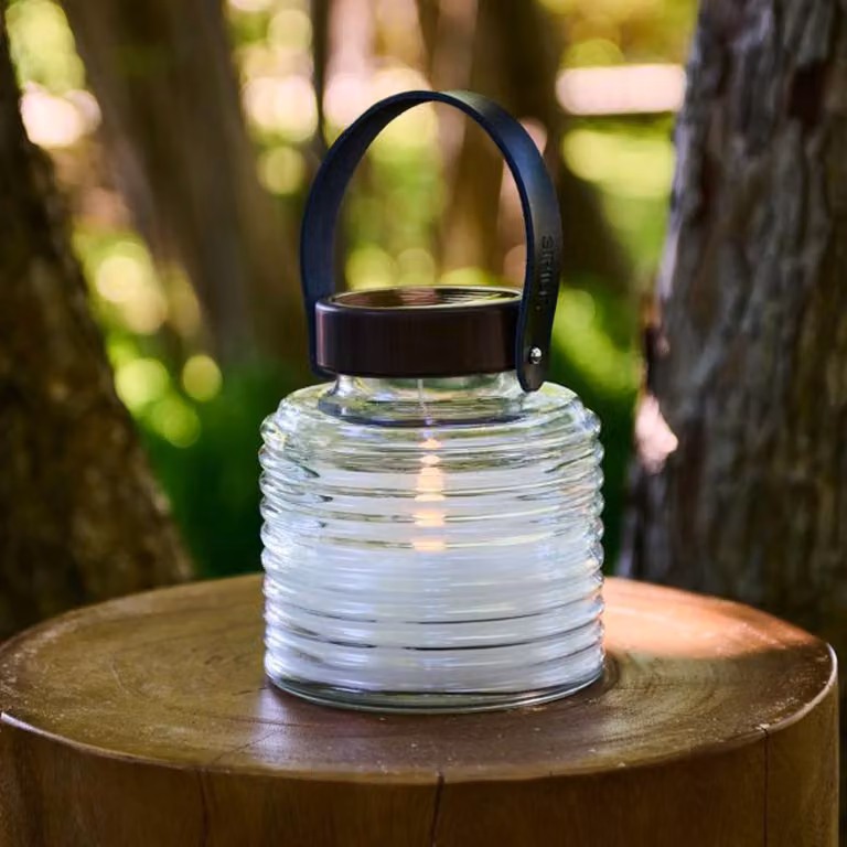 Sirius Lampada solare Aston Jar, Chiaro / Trasparente, Vetro, Lampada solare