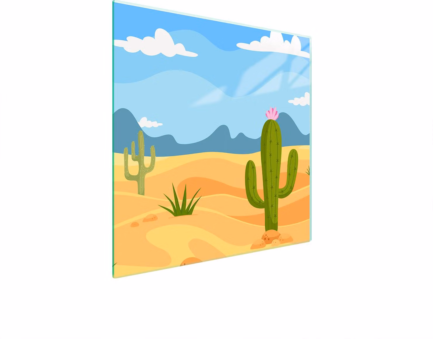 Piastra Di Protezione In Vetro Per Cactus 50X52
