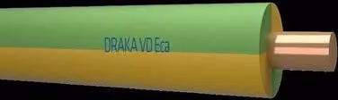 Pacchetto da 100 pezzi di cavo di installazione Draka VD - 802876D3 - E2PQ7 multicolore