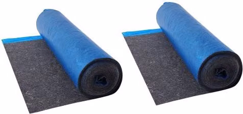 VEVOR Sottopavimento per Laminato con Barriera al Vapore Integrata, Imbottitura in PE ad Alta Resistenza per Isolamento Acustico, Blu, 37,2 m²