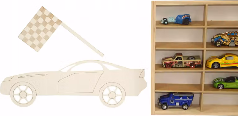 Espositore per auto 25 scomparti