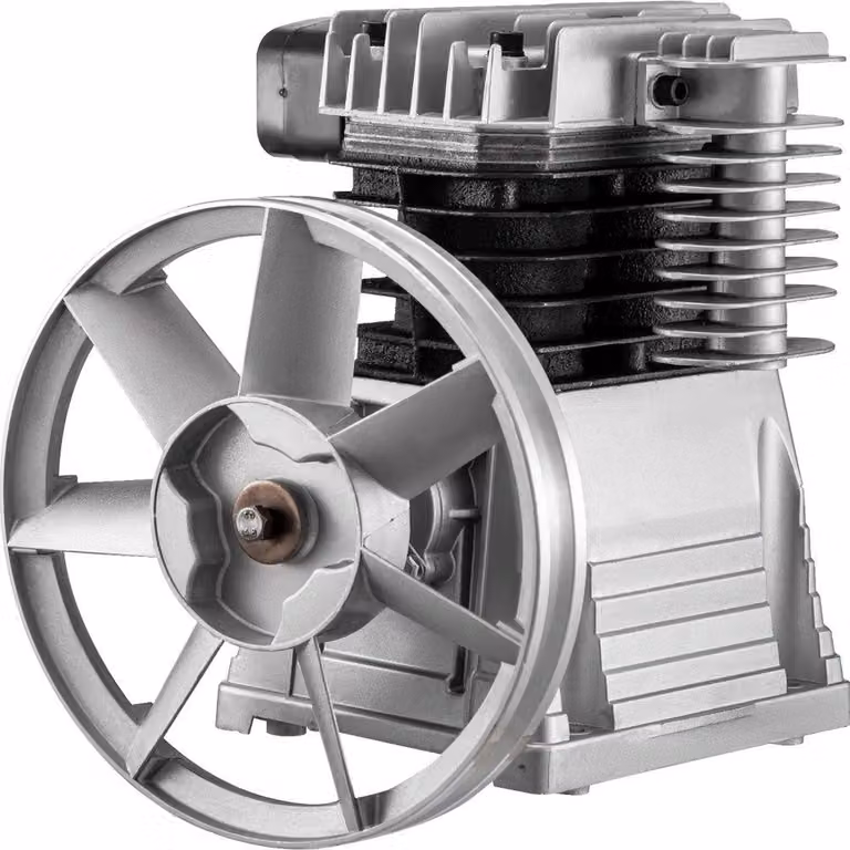 Compressore d'aria a pistoni - Potenza: 2,2 kW - Pressione massima di esercizio: 11 bar - Capacità: 375 litri/minuto