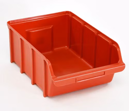Raaco Contenitore di stoccaggio Contenitore impilabile 5, rosso BIN 5