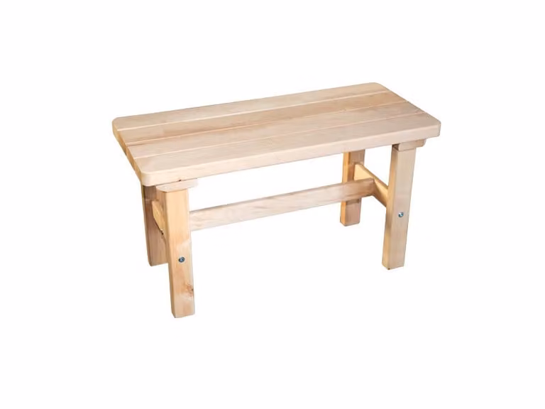 Panche per sauna FINNSA in legno di ontano