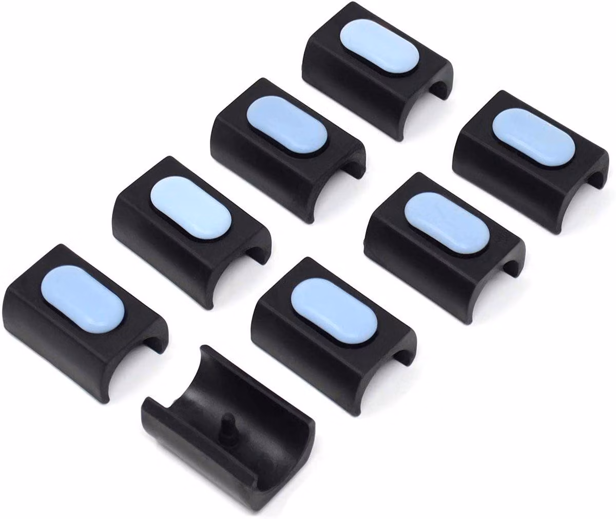 Scivoli per mobili in PTFE, confezione da 8 pezzi, diametro 20-22 mm, adatti per sedie girevoli