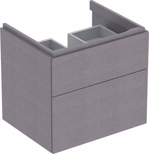Geberit Xeno 2 armoire sous lavabo 580x530x462mm, 2 tiroirs, 500.506.43.1, 500.506.43.1