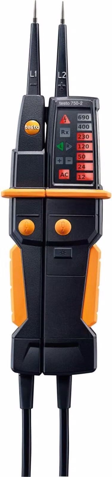 Testo Spannungs- und Durchgangsprüfer 12...690 VAC (TESTO 750-2)