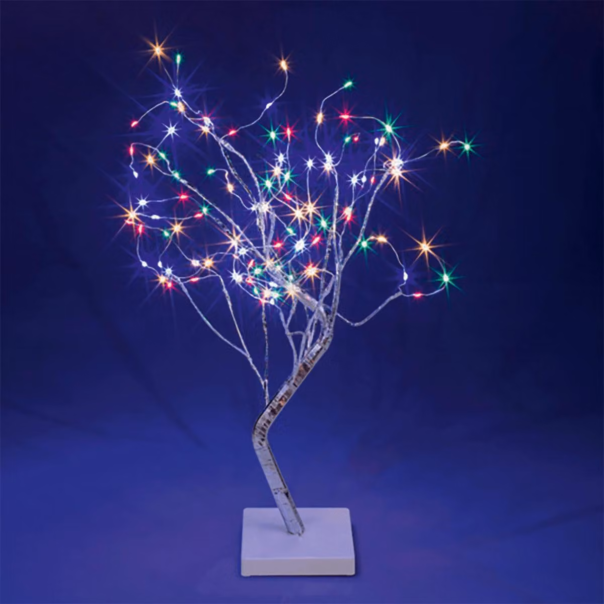 Alberi luminosi con 108 LED.