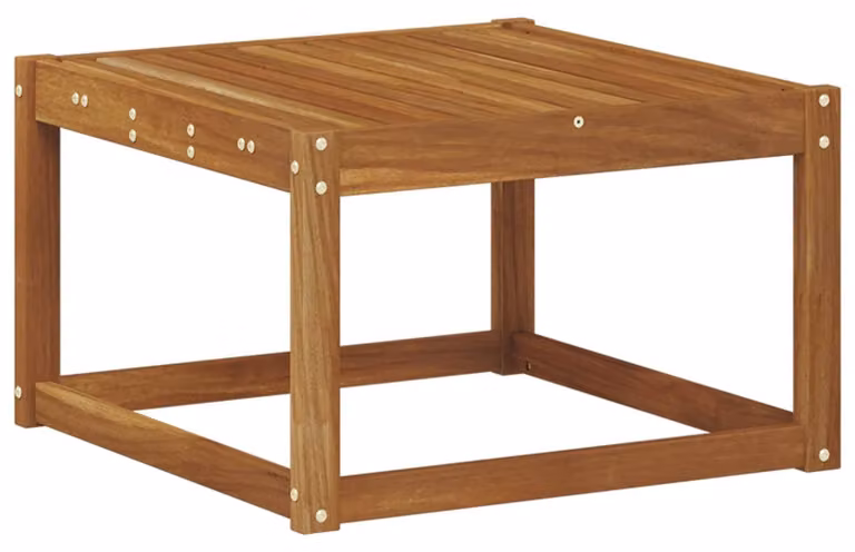 Tavolo da esterno modulare in legno di acacia massello