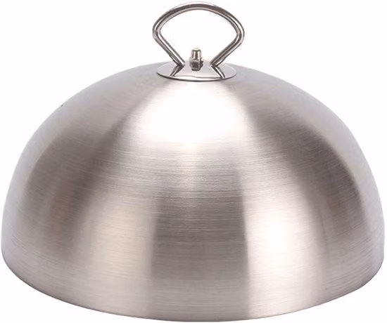 Piastra per grigliare e cuocere al forno RVS da 26 cm - Rivestimento antiaderente, multifunzionale per grigliare e cuocere al forno