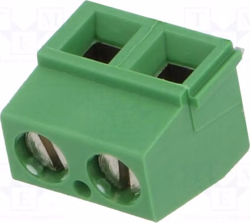 2 profilati a clip per guide: 2, 282837-2, profilati a clip per angoli di 90°, passo 5,08 mm