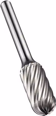 Fresa WRC Ø 6,3 Lunghezza testa 12,7 mm Gambo Ø 3 Dentatura in metallo duro per INOX