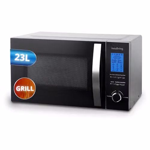 Forno a microonde 23 l silver argento