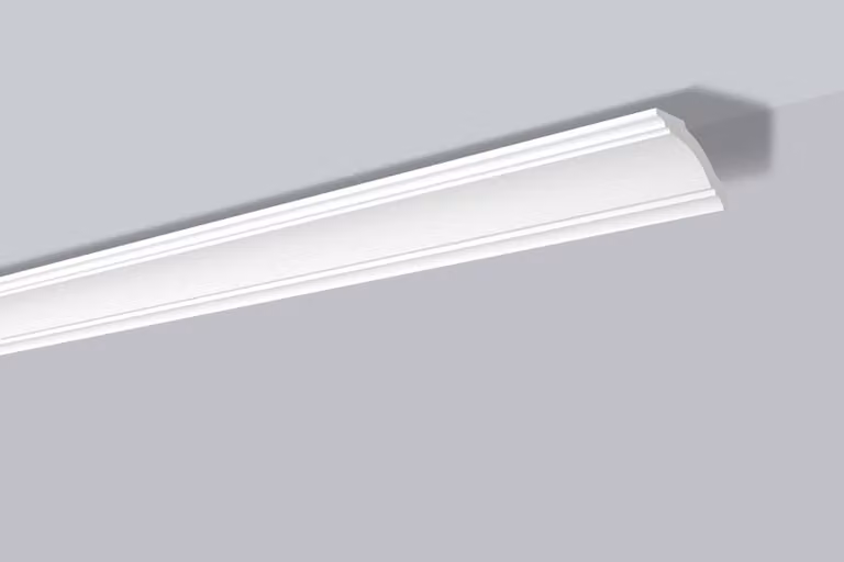Cornice a soffitto NMC GK NOMASTYL Noel Marquet Battiscopa decorativo Battiscopa decorativo moderno colore bianco 2 m