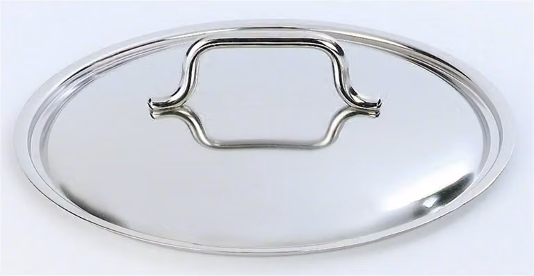 Coperchio in acciaio inox inox, linea Apollo, diam. 28cm