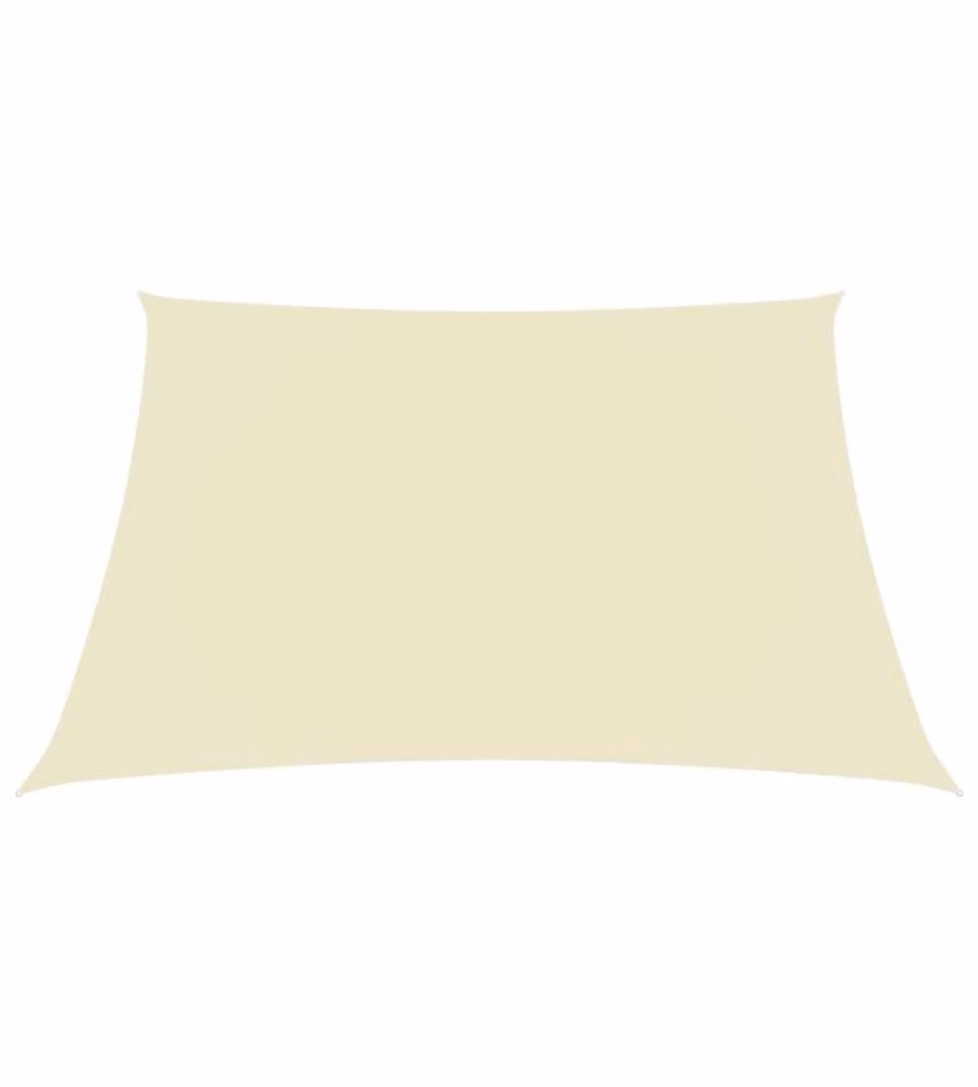 Vela Parasole Quadrata vidaXL in Poliestere Beige 6x6 m – 2