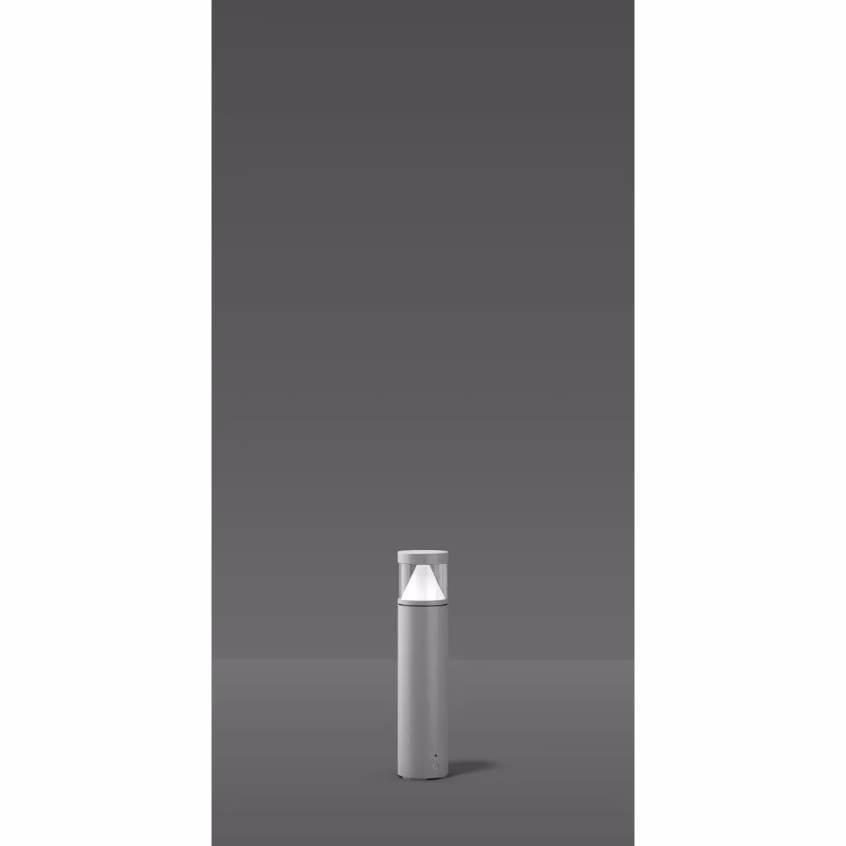 RZB Mega Cone, faretto da esterno da incasso a pavimento, argento, alluminio, IP65, strada, I