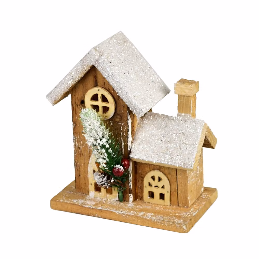 Casetta con illuminazione a LED 15 cm