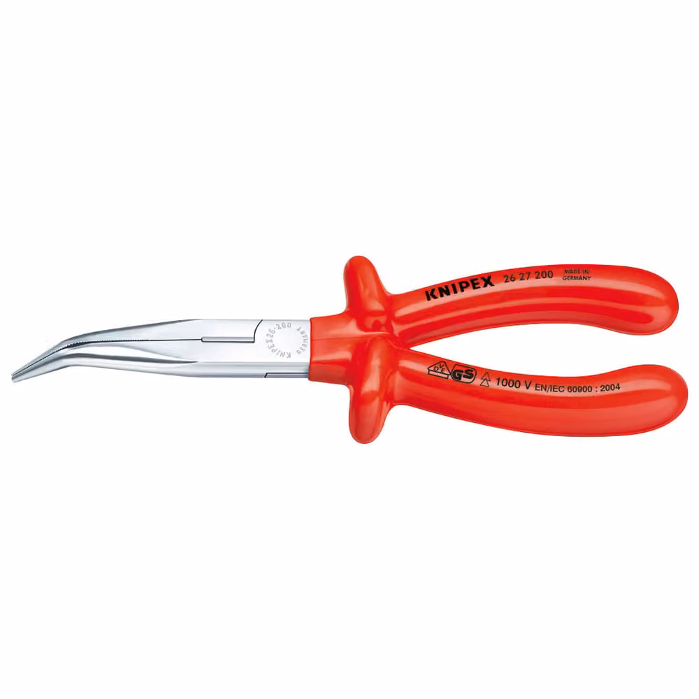 Pinza a becchi a becco di cicogna 200 mm, isolata VDE, Knipex | 4003773016090