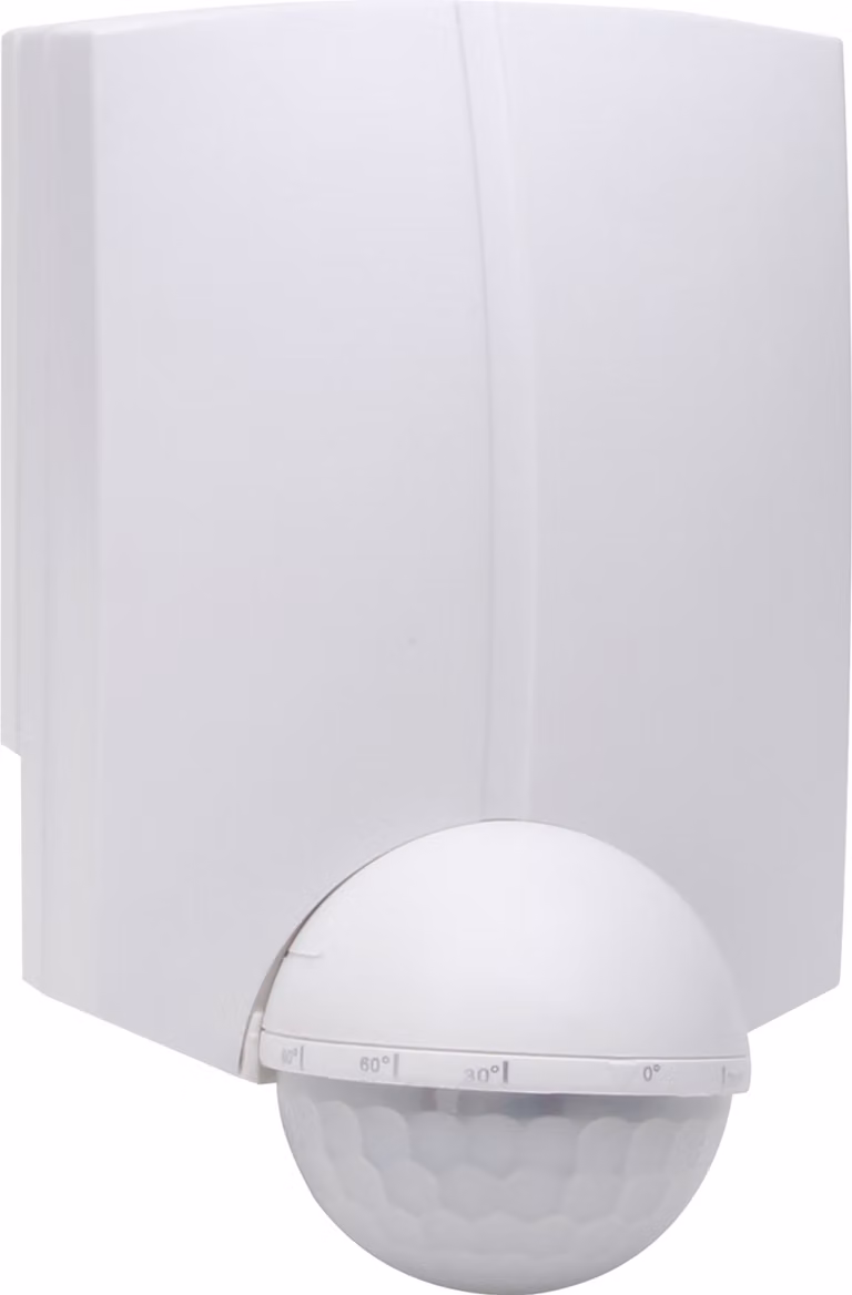 Kopp INFRAcontrol R 270° interruttore di movimento a infrarossi a 3 fili bianco