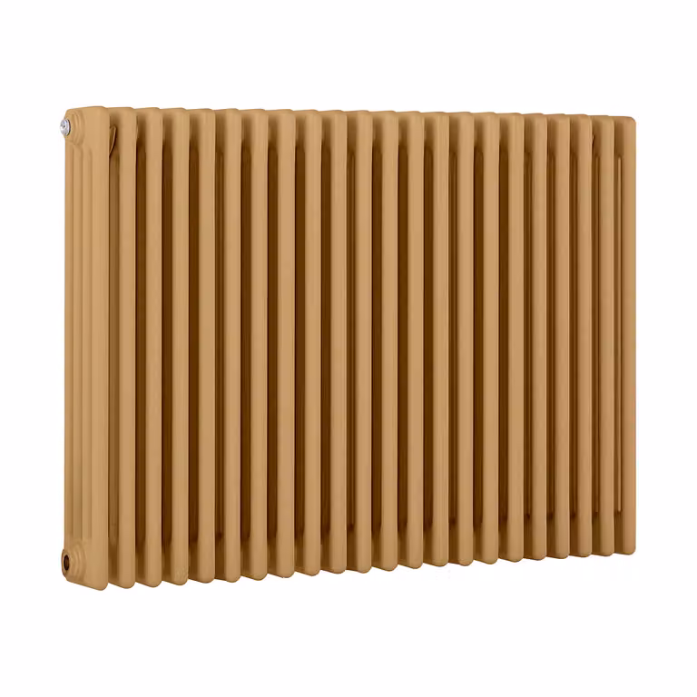 Radiatore Orizzontale a Colonne (4 Colonne) 750mm x 1010mm - Giallo (Autumn Giallo) - Regent