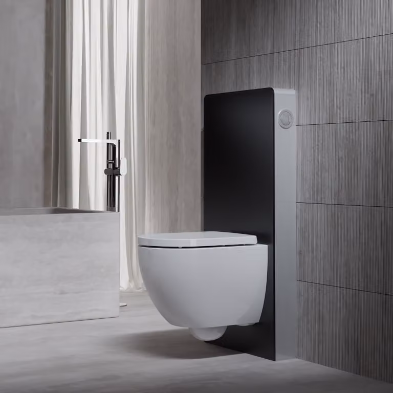 Bâti-support Steinberg Serie 710 pour wc suspendu, réservoir de chasse à double débit, 7101100S, 7101100S