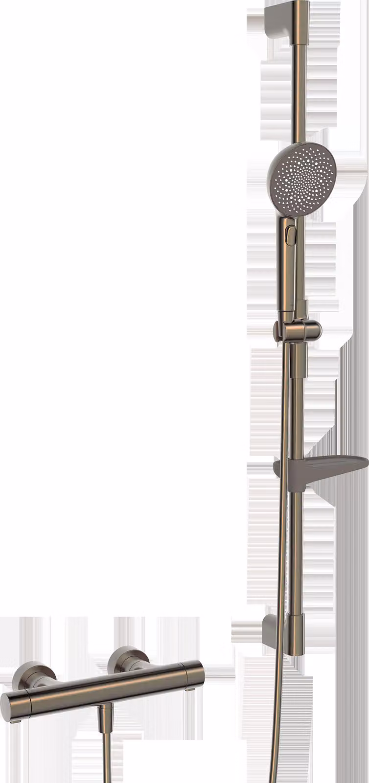 HANSA HANSAPRISMA Mitigeur de douche avec ensemble de douche, 970mm, 3 jets, 4813043181, 4813043181