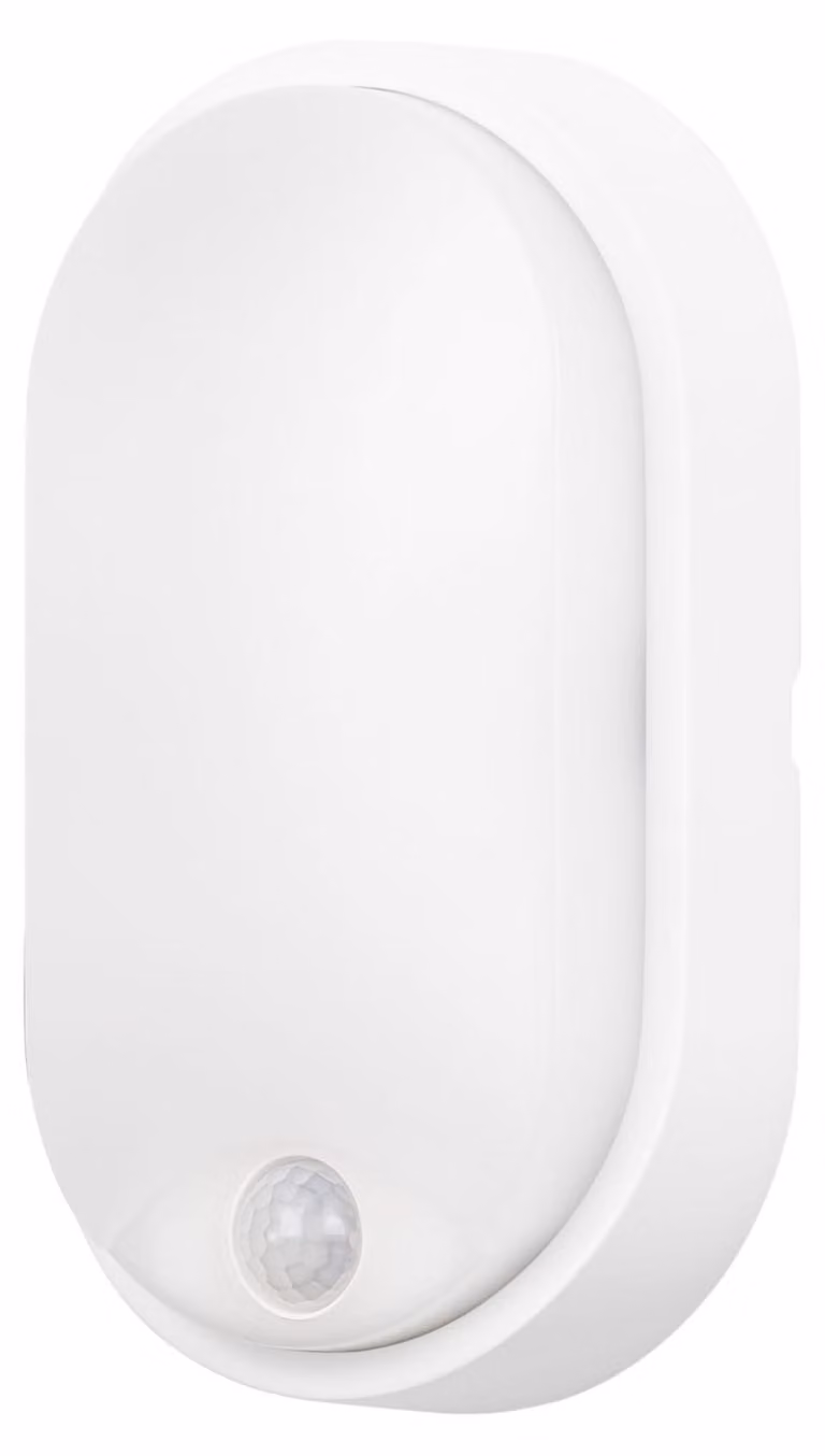 Forlight - Lampada a parete LED Moo Oval, 18W, 4000K, 2500lm, IP65, CRI > 80, Bianco, per esterni, a basso consumo energetico, facile da installare, design moderno