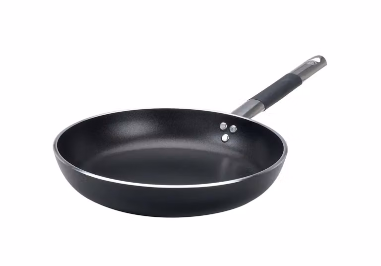 Padella Dritta in alluminio antiaderente 5mm con manico “cool”, diam. 32cm