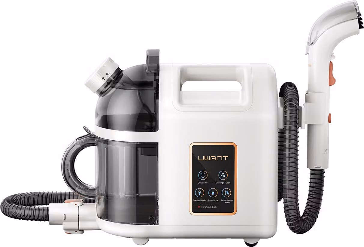 UWANT B200 12000Pa 1900W Aspirapolvere a vapore con pulizia profonda - Bianco