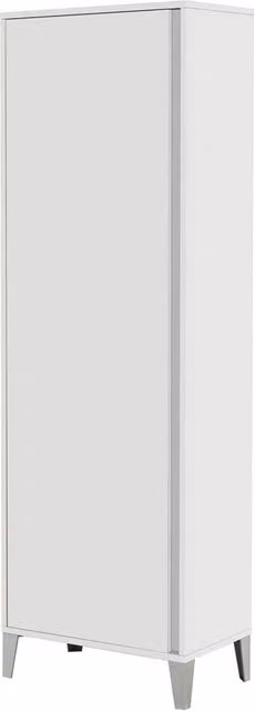 Colonna Bagno Armadio Portascope Mobiletto 1 Anta Feridras Colore: Bianco