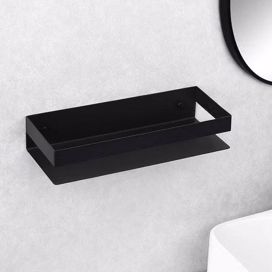 Piatto doccia sospeso - Box doccia senza forature - Box doccia in acciaio inossidabile - 23*10*8 cm