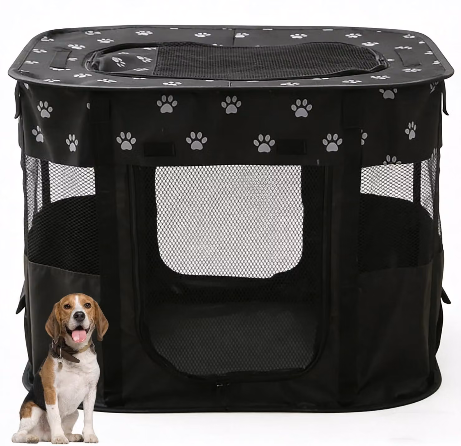 Casetta pieghevole per cani, dimensioni 70 x 55 x 45 cm