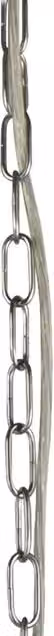 Lampadario Sospeso Classico SEARCHLIGHT in Metallo Cromo e Vetro Trasparente con 8 Luci E14