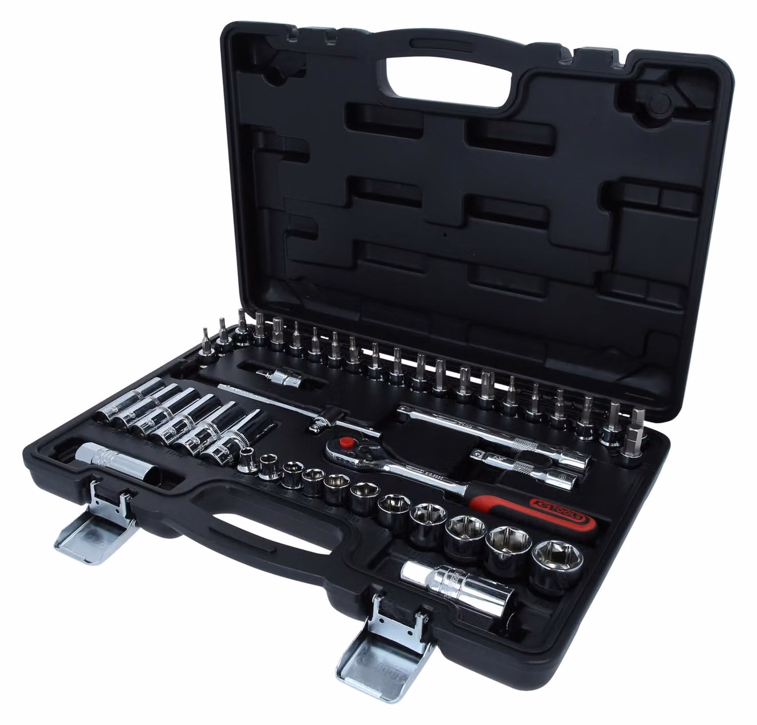 KS TOOLS Set di chiavi a bussola 3/8" CHROMEplus 46 pezzi - 918.0846