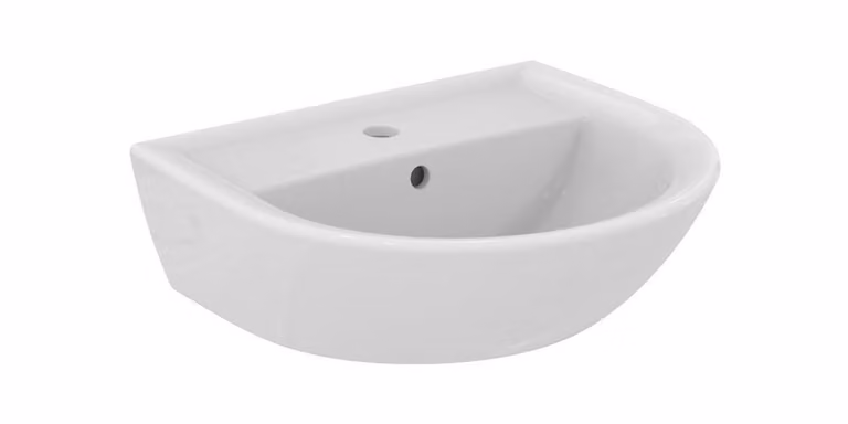 Lavamano EUROVIT 1 HL w OB 500x440x175mm bianco bianco