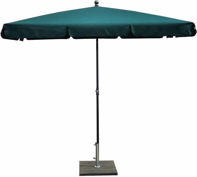 Ombrellone da Giardino 210x130 cm Palo Ø27 mm in Acciaio Maffei Novara Verde