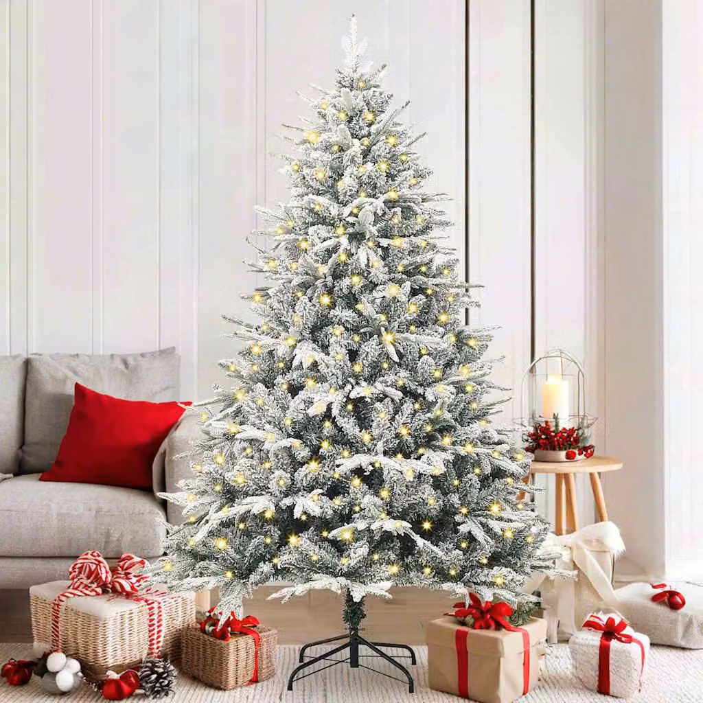 Maison Exclusive - Albero di Natale artificiale preilluminato verde 180 cm