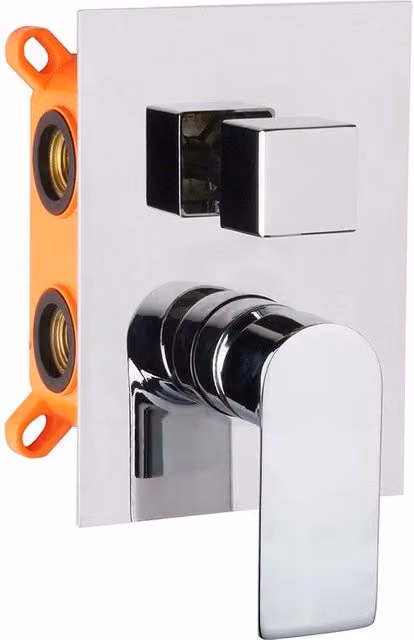 Miscelatore incasso doccia 2 via completo, moderno