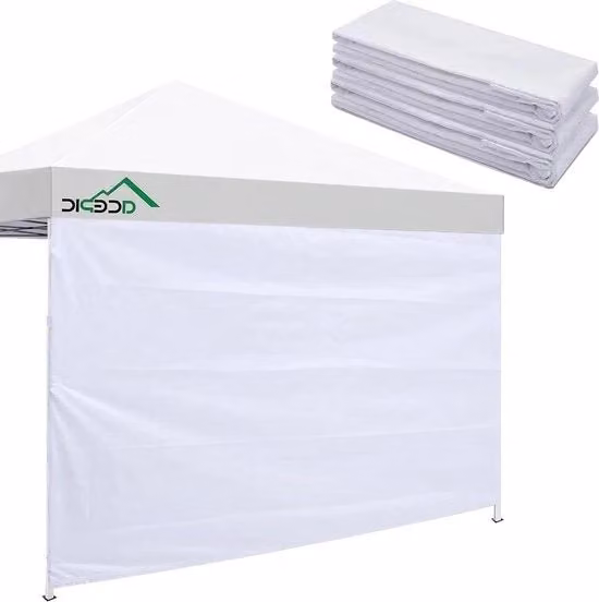Sottovesti per tenda da campeggio 3x3 210D - impermeabili - 3 parti bianche