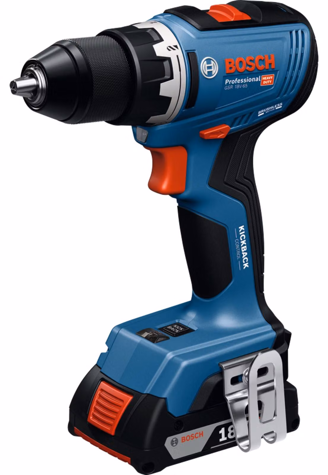 Set di utensili: GSR 18V-65 + 2 batterie + set di utensili manuali da 19 pezzi in L-BOXX