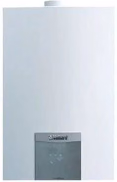 Scaldabagno a camera stagna Vaillant TurboMag Plus 175/1-5 RT GPL con kit fumi ed elettronica e display da 17 litri